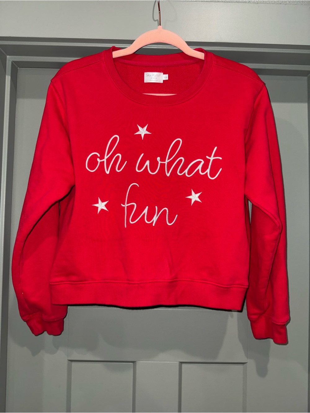 Shop the mint girls Christmas pullover EUC 12/14